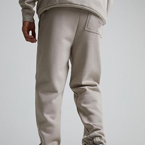 Men's Jogger Casual Sportswear Sweatpants Fleece-<b>Lined</b> Adjustable Ankle Cuffs Elastic Drawstring Straight Leg <b>Pants</b> - Product Image 5
