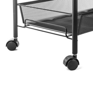 Carrello a 4 Ripiani in Rete Metallica con Ruote, Multifunzione, per Cucina, con 4 Cestelli Bloccabili, Spedizione Gratuita - Product Image 5