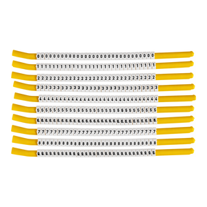 Marqueurs de câbles Brady ClipSleeve taille 18 pour l'identification des câbles industriels - Product Image 2