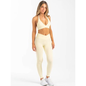 ชุดเซ็ต 2 ชิ้น รุ่นล่าสุด Darkest Night OEM สำหรับผู้หญิง ไซส์พลัส เอวสูง กางเกงเลกกิ้งยาวปานกลาง ขอบเอวแบบซ้อน - Product Image 1