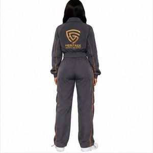 Premium Quality <b>Women</b> <b>Windbreaker</b> Tracksuit Durable Lightweight Outfit For Sports Travel And Everyday Comfort - Product Image 2