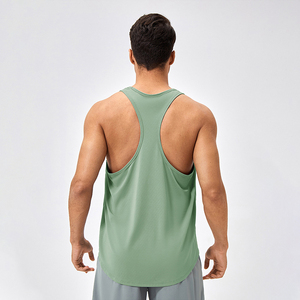 Camiseta Deportiva sin Mangas para Hombre, Compresión, Secado Rápido y Alta Elasticidad, Estilo Deportivo, Venta al Por Mayor - Product Image 5