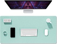 Alas Tikar Felt Desain Minimalis Harga Pabrik dengan Alas Mouse Anti Selip untuk Meja Komputer Kantor sebagai Pelindung Keyboard