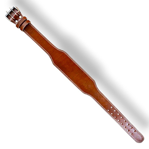 Cinturón de Levantamiento de Pesas de Cuero Vacuno Premium - Soporte Lumbar Definitivo para Fisicoculturismo y Levantamiento de Pesas - Product Image 4