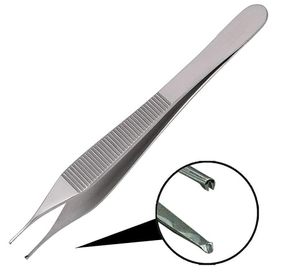 Pinzas Adson para tejidos, personalizadas, con dientes y puntas de precisión artesanal - Instrumentos quirúrgicos Excel en venta a bajo precio - Product Image 4