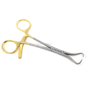 Pinzas de Reducción Ósea de Grado Profesional, Puntas Curvas y Puntiagudas, 5.5 Pulgadas, Acero Inoxidable, Instrumento Quirúrgico Ortopédico Duradero, CE - Product Image 6