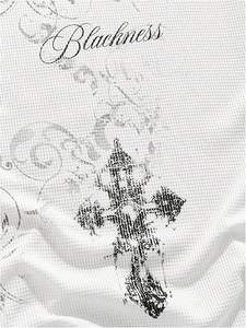 Sudadera gótica con estampado gráfico para hombre, cuello redondo, tejido gofrado, unisex. - Product Image 5