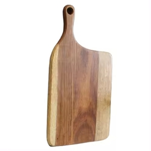 Juego de tablas de cortar de madera duraderas, rectangulares, de bambú, para preparación de alimentos - Product Image 6