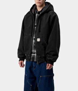 เสื้อฮู้ดดี้และเสื้อสเวตเชิ้ตโอเวอร์ไซส์ผ้าฝ้าย 100% พิมพ์ลายปักลายตามสั่งคุณภาพสูงสำหรับทุกเพศ สไตล์สตรีทแวร์สำหรับฤดูใบไม้ร่วง - Product Image 1