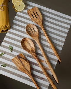 Natural Wood Non-Stick Serving & Cooking Kitchen Tools <b>Spoon</b> Super Market Product Hot Selling <b>Spoons</b> for Kitchen Hotels - Product Image 2