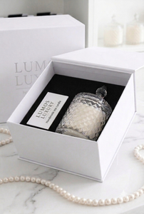 Crystal Candy Jar Soy Wax Scented Candle Handmade Aromatherapy Candle Elegant Design With Customized Brand Logo/Box Custom Scent - Product Image 6