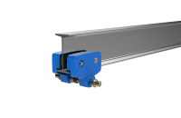 Chariot de levage électrique à double vitesse VFD ED2-500, capacité 500 kg, compatible avec palan électrique à chaîne