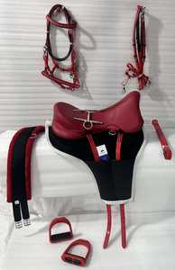 Sillín de Endurance BLUHORSE Horse Snap, Conjunto Completo, Hecho a Mano, Cuero Sintético, Modelo de Fibra Duradera para Equitación Inglesa - Product Image 2