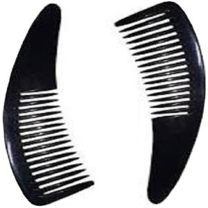 หวีเสียบผมแบบวงกลมสำหรับร้านเสริมสวยแบบแฮนด์เมดหวีเขาควายหรูหราเทคนิคขัดเงาไม่ซ้ำใครเป็นมิตรกับสิ่งแวดล้อมสัตว์ทะเลงานฝีมือตามธรรมชาติ - Product Image 5