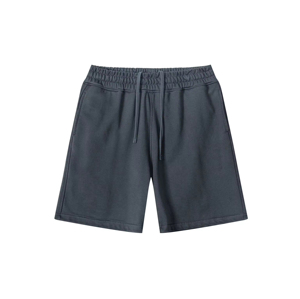 กางเกงขาสั้นผู้ชายสไตล์วินเทจผ้าฝ้ายแท้ฟอกสีแบบดิสเทรส สีซีดจาง สวมใส่สบายๆ สำหรับฤดูร้อน สตรีทแวร์ ระบายอากาศได้ดี - Product Image 4