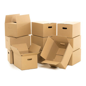 <b>Large</b> Heavy Duty Corrugated Cardboard Shipping <b>Box</b> for Storage Mailing & Moving - Product Image 2