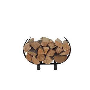 Nouveauté : Accessoires pour la maison, support de rangement pour bois de chauffage en métal pour jardin extérieur, porte-bûches en fer forgé pour cheminée - Product Image 1
