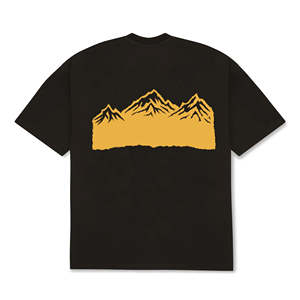 Camisetas para hombre 2026 de alta calidad 100% algodón, diseño liso, talla grande, ajuste holgado, peso pesado, hombros caídos - Product Image 1