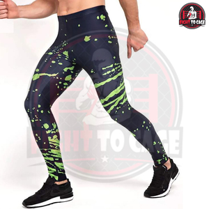El Mejor Producto, Leggings de Compresión para Gimnasio y Fitness para Hombre, con Logotipo Personalizado, Mezcla de Poliéster/Spandex, Transpirables y de Secado Rápido - Product Image 4