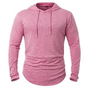 Sudadera con Capucha Deportiva de Alta Calidad para Hombre, Diseño Tie-Dye de Dibujos Animados, Manga Larga, Secado Rápido, para Entrenamiento, Verano, Casual, Running - Product Image 6
