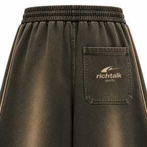 Hot Selling Factory Price <b>Men</b> Lightweight Casual Mid <b>Baggy</b> <b>Trouser</b> Quick Dry Breathable Polyester/Cotton Drawstring Closure New - Product Image 5