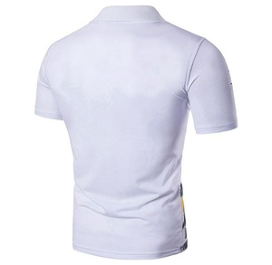 Chemises personnalisées à manches courtes en coton tricoté de haute qualité, décontractées, surdimensionnées, pour hommes, grande taille, séchage rapide - Product Image 2