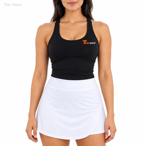 Conjunto de Falda de Tenis para Mujer, Marca Privada OEM, Ropa Deportiva Premium, Transpirable, de Secado Rápido, Fabricante y Proveedor al por Mayor - Product Image 5