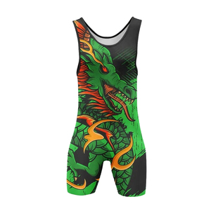 Customized Factory Wholesale High Quality Professional <b>Weightlifting</b> Uniforms Men's Wrestling <b>Singlets</b> Breathable - Product Image 6