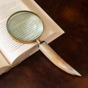 Lupa de Lectura de Cuerno Natural, Ayuda Óptica Profesional para la Evaluación de Gemas y Tareas de Observación Detallada - Product Image 3