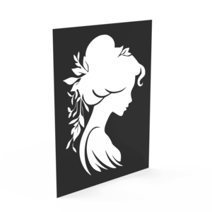 Panneau mural décoratif en métal découpé au laser, motif floral moderne, écran de séparation en acier, art mural pour l'intérieur et l'extérieur, jardin - Product Image 2