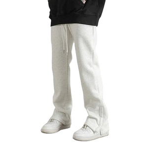 Pantalones de lujo de alta calidad, pantalones de chándal holgados retorcidos personalizados, pantalones de Jogger de carga de algodón 100% de gran tamaño apilados - Product Image 3