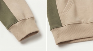 Sudadera con Capucha Personalizada con Bloques de Color, Sudadera Extra Grande de Algodón y Felpa, Sudadera Unisex de Estilo Urbano, Fabricante OEM ODM - Product Image 5