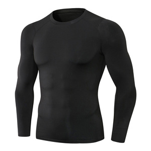 Fabricante Profesional de Ropa Deportiva, Camisetas de Compresión para Hombre de Alto Rendimiento, Camisetas de Compresión para Entrenamiento, Elásticas - Product Image 1