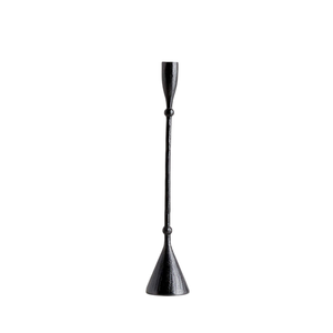 Candelabro de aluminio fundido con acabado negro mate, el más vendido, para decoración del hogar, hecho a mano y personalizado, juego de 3. - Product Image 4