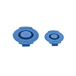 <b>Blue</b> Plastic Nozzle Cap for Dispensing Barrels PP <b>Material</b> High Safety Level - Product Image 4