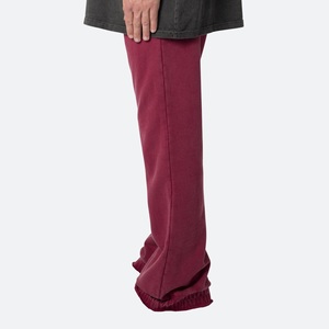 Pantalones Deportivos Casuales para Hombre, de Primera Calidad, al por Mayor, a la Moda, de Invierno, Lavado Claro, Antiarrugas, de Poliéster/Algodón, con Cierre de Cordón - Product Image 2
