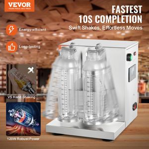 120W frullatore commerciale a doppia testa macchina per il tè al latte macchina per il Milkshake regolabile 180 1L tazza per il latte tè - Product Image 2