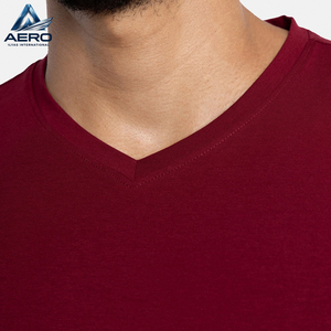 Chemise à manches longues de qualité supérieure, vêtements décontractés élégants, hauts à manches longues fabriqués au Pakistan, t-shirt classique à manches longues et col en V pour hommes - Product Image 6