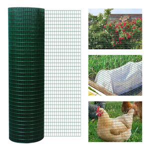 Rete Metallica Rivestita in PVC per Recinzione di Giardini e Allevamenti, Zincata per Polli e Conigli - Product Image 2