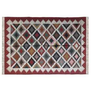 Alfombra Ecológica de Yute y Lana, Tejido Plano, Tipo Kilim, para Sala de Estar, Dormitorio y Estudio - Product Image 5