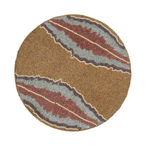 Eco-Friendly Modern Fabric Mats & Pads Table Decoration <b>Beaded</b> <b>Placemats</b> & Cup Mat Dining Table Mat Custom Size From India - Product Image 2