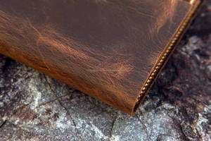 Funda de Cuero Genuino de Lujo para Cuaderno, Plegable, Cómoda, Protectora y Recargable, para Ejecutivos NBC-0032 - Product Image 4