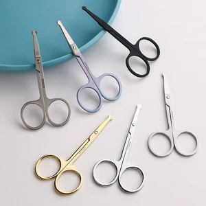 Juego de Tijeras para Cutículas Ergonómicas de Acero Inoxidable, Ligeras, Color Dorado y Negro, Duraderas, Curvas, en Cajas Personalizadas, Profesionales - Product Image 5