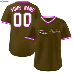 Camiseta de Béisbol para Hombre, Logotipo Personalizado Impreso por Sublimación, Uniforme Deportivo - Product Image 5