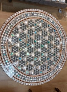 Décoration artisanale écologique polie pour la maison, l'hôtel, le bureau, la salle de séjour, en nacre, moderne, multifonctionnelle, de luxe, faite à la main - Product Image 5