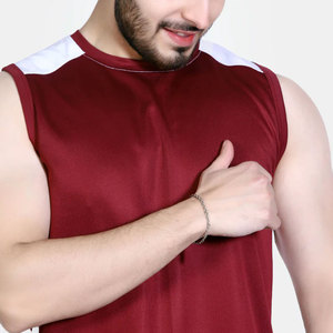 2026 Heavy Duty Gym Workout Wear Men Tank <b>Top</b> Polyester Made Breathable Unique Design Men Tank <b>Top</b> - Product Image 4