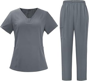 Women Medical Scrub Uniform Set Nursing Hospital Wear Custom Nursing Scrubs Set For Women Healthcare uniform medical scrubs - Product Image 2