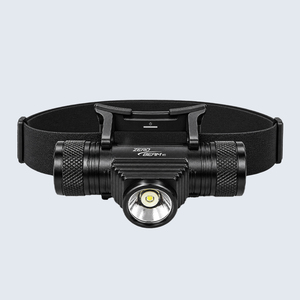 ซีโร่บีม เอช 1 ไฟหน้าแบบ LED 14W แบบชาร์จไฟได้ 1300 ลูเมนอลูมิเนียมอัลลอยด์ USB-C ชาร์จไฟฉายสว่างช่วงกว้างสำหรับตั้งแคมป์กลางแจ้ง - Product Image 1