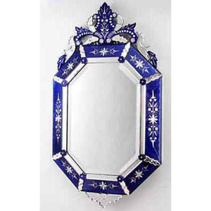 Miroir mural baroque vénitien de luxe, décoratif antique |   Miroir en verre avec cadre orné artisanal pour la décoration de la maison, de la chambre d'hôtel - Product Image 1