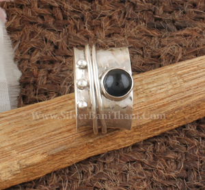 Anillo de Lujo para Hombre en Plata de Ley 925 con Amatista en Engaste Biselado, Gema Natural, Estilo Sello Turco, Hecho a Mano, Joyería Árabe Vintage - Product Image 5